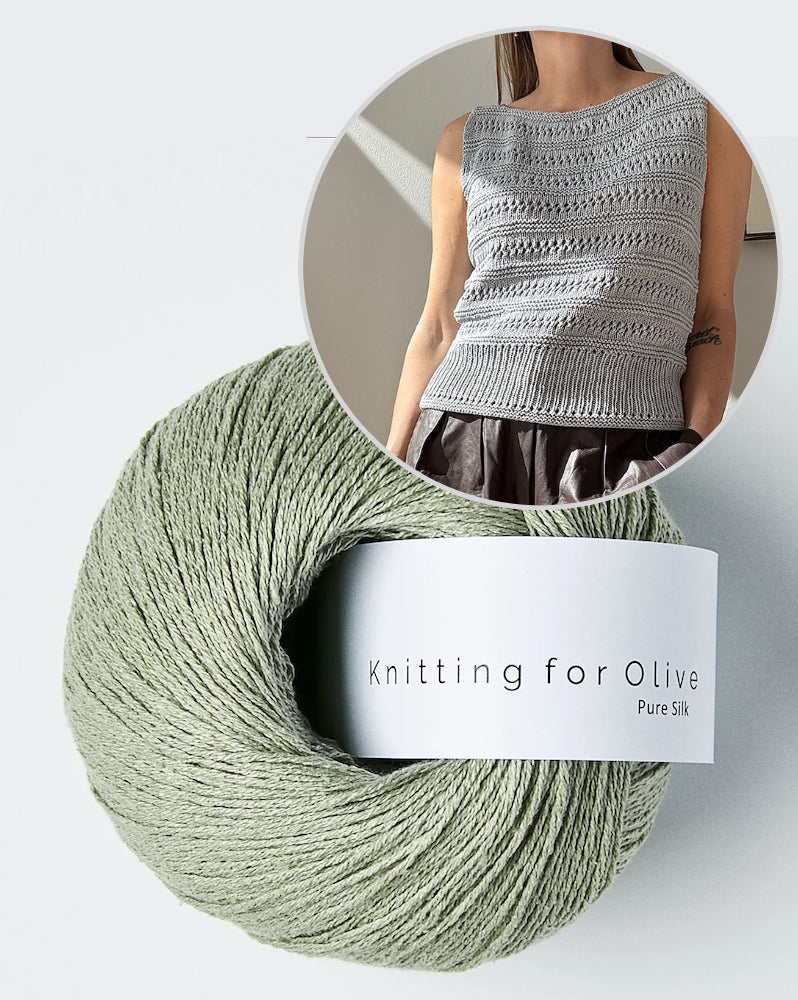Other Loops Lacey Loop Top mit Pure Silk von Knitting for Olive 12