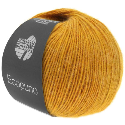 Lana Grossa Ecopuno Farbe gelborange 033