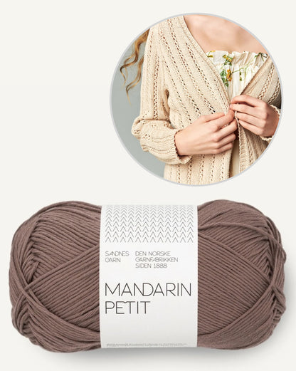 Lavender Jacket | casual jacket from Mandarin Petit by Sandnes Garn