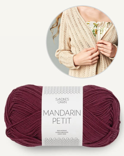 Lavender Jacket | casual jacket from Mandarin Petit by Sandnes Garn