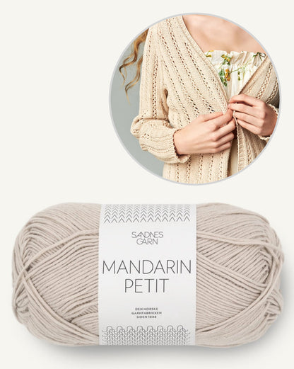 Lavender Jacket | casual jacket from Mandarin Petit by Sandnes Garn