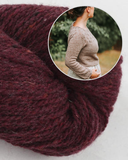 Leaf Melody Sweater | verträumt aus Loch Lomond von BC Garn