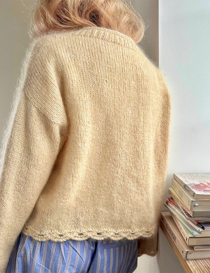 Clover svetr | lehký a hebký z příze Ballerina Chunky Mohair od Sandnes Garn