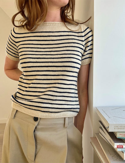 Manon Tee | maritime dreamy stripes from Sunday by Sandnes Garn
