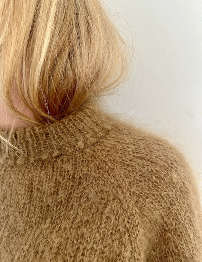 LeKnit Picot Sweater mit Ballerina Chunky Mohair von Sandnes Garn 3