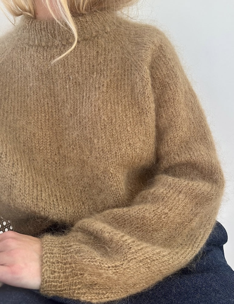 LeKnit Picot Sweater mit Ballerina Chunky Mohair von Sandnes Garn 4