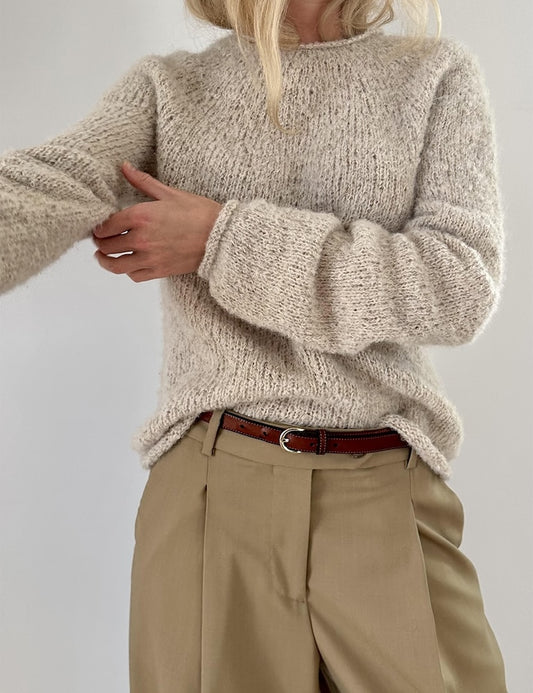 Plain Yoke Sweater | Schlicht, leicht und flauschig auch für Anfänger