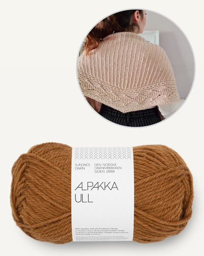 Lettie Tuch | motif graphique en Alpaca Ull de Sandnes Garn