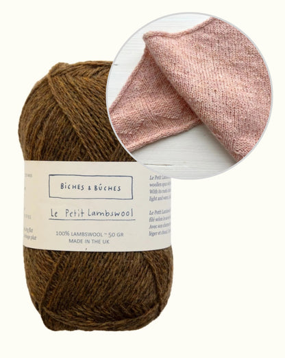 Lille Hjerte Shawl | delicate little hearts from Le Petit Lambswool by Biches & Bûches