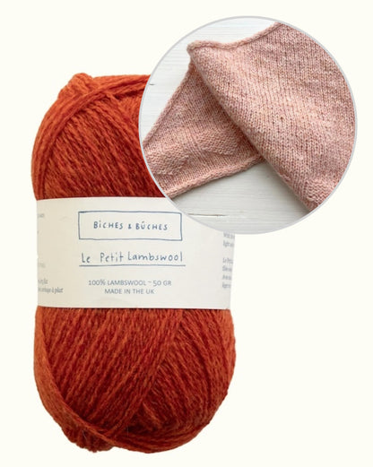 Lille Hjerte Shawl | delicate little hearts from Le Petit Lambswool by Biches & Bûches