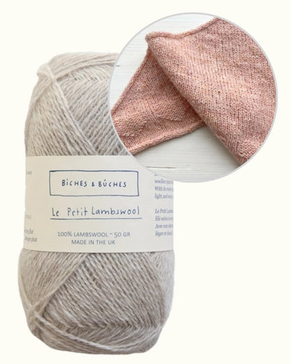 Lille Hjerte Shawl | delicate little hearts from Le Petit Lambswool by Biches & Bûches