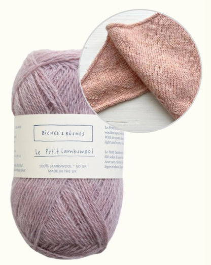 Lille Hjerte Shawl | delicate little hearts from Le Petit Lambswool by Biches & Bûches