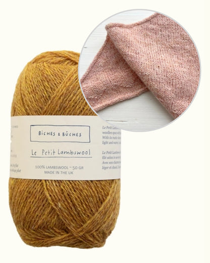 Lille Hjerte Shawl | delicate little hearts from Le Petit Lambswool by Biches & Bûches