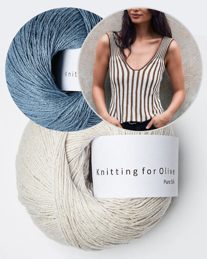 Knitting for Olive Line Top aus Pure Silk von Knitting for Olive 15