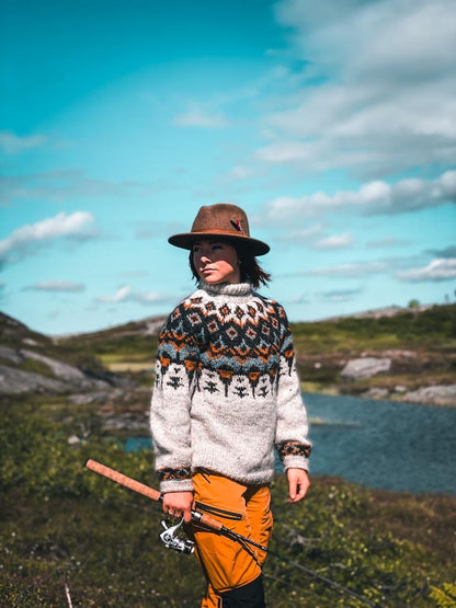 Matoaka Polar Pullover | Wild and warm from Alafosslopi by Lopi Island