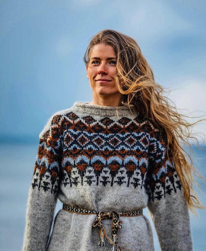 Matoaka Polar Pullover | Wild and warm from Alafosslopi by Lopi Island