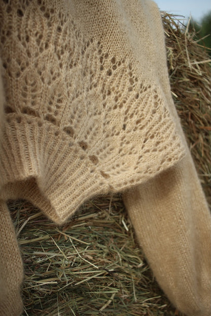 Listopera Sweater | mjuk blus i Le Gros Silk & Mohair från Biches & Bûches