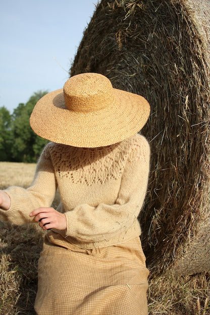 Listopera Sweater | mjuk blus i Le Gros Silk & Mohair från Biches & Bûches