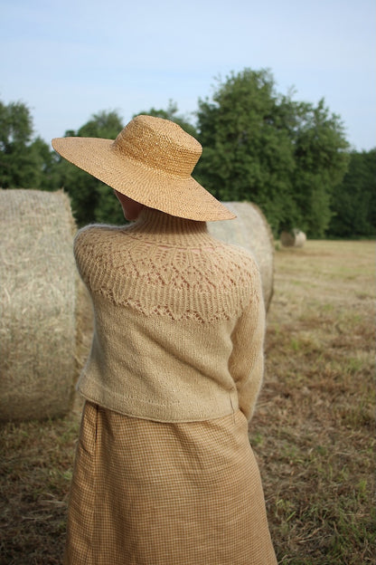 Listopera Sweater | mjuk blus i Le Gros Silk & Mohair från Biches & Bûches