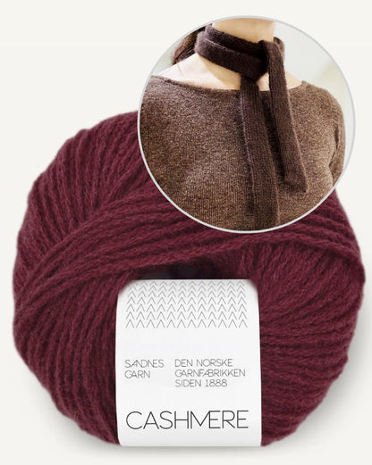 Little Ribbon Sjaal | zacht en super veelzijdig van kasjmier van Sandnes Garn