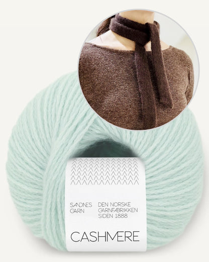 Little Ribbon Sjaal | zacht en super veelzijdig van kasjmier van Sandnes Garn