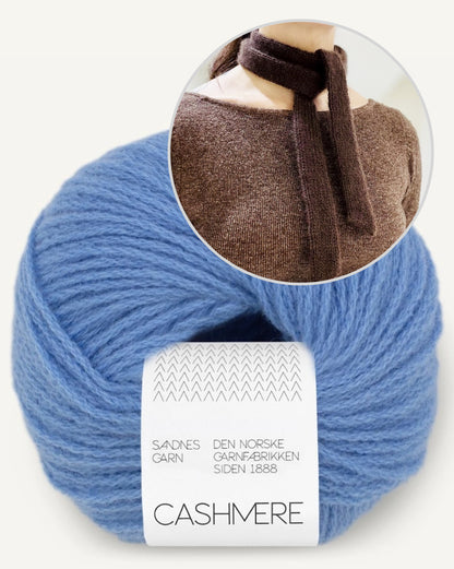 Little Ribbon Sjaal | zacht en super veelzijdig van kasjmier van Sandnes Garn