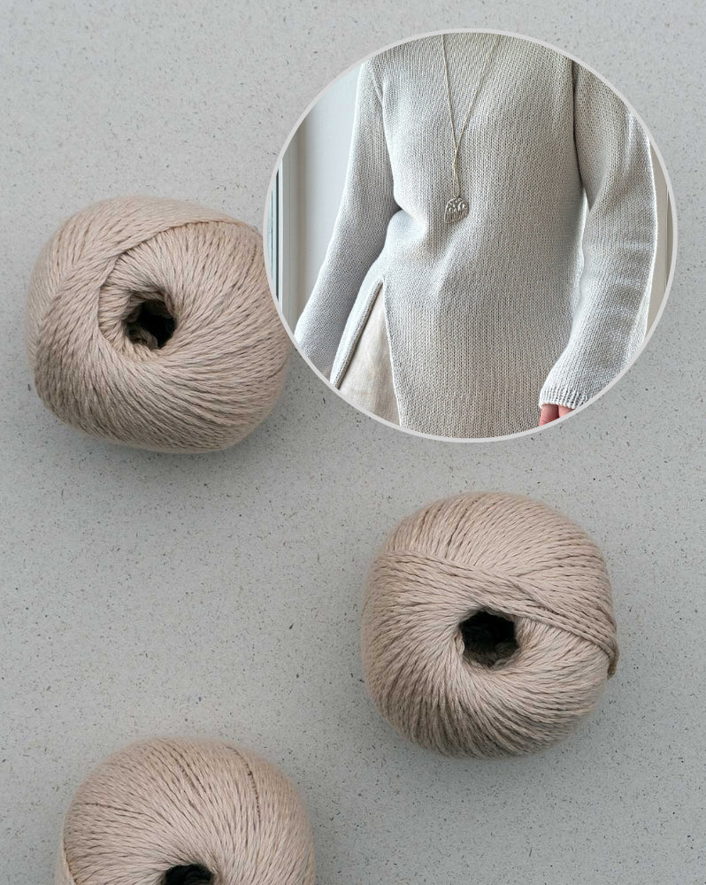 Moreca Knit Liv Blouse mit Sole von Pascuali 9