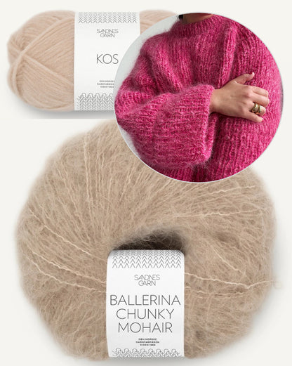 Lola Sweater | cozy and oversized from Kos and Ballerina Chunky Mohair
