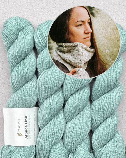 Loop Wiesenblume | einfach mit schönem Muster aus Alpaca Fino von Pascuali