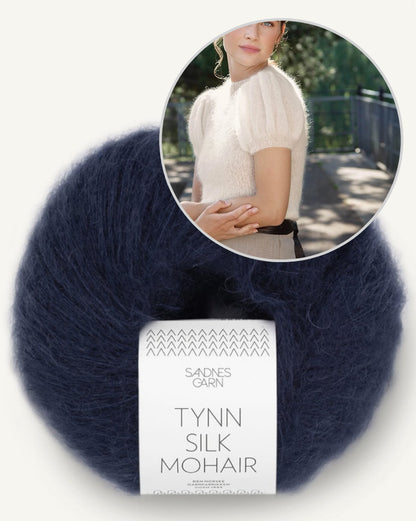 Lucia Shirt | verführerisch weich aus Tynn Silk Mohair von Sandnes Garn