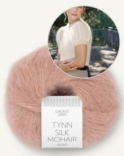 Lucia Shirt | verführerisch weich aus Tynn Silk Mohair von Sandnes Garn