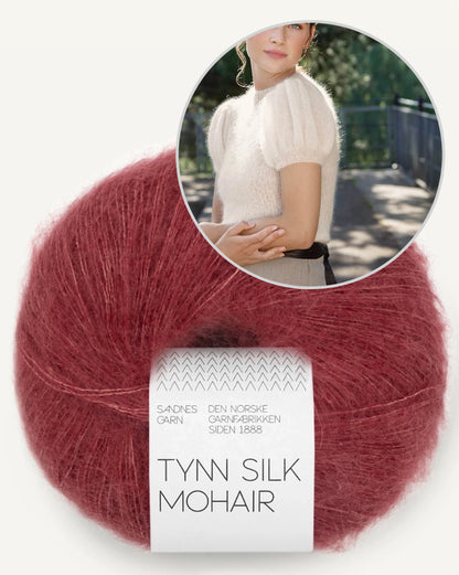 Lucia Shirt | verführerisch weich aus Tynn Silk Mohair von Sandnes Garn