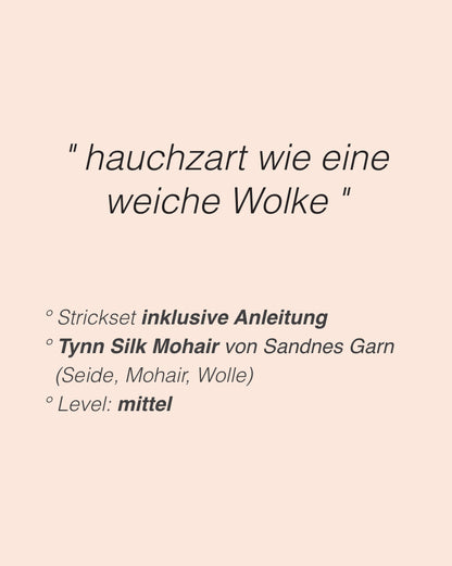Lucia Shirt | verführerisch weich aus Tynn Silk Mohair von Sandnes Garn