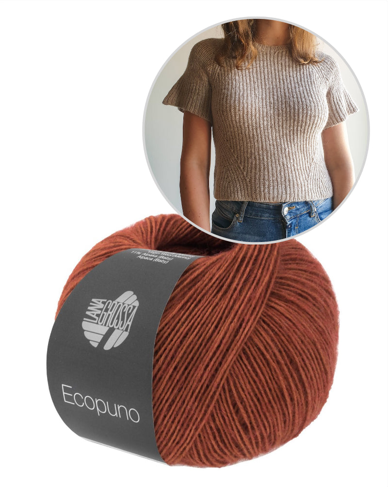 Lucy Tee von Luisa Rehkopf mit Ecopuno von Lana Grossa 11