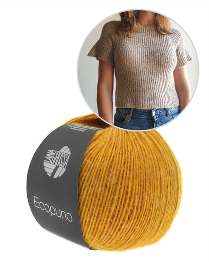 Lucy Tee von Luisa Rehkopf mit Ecopuno von Lana Grossa 14