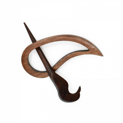 Tuchnadel Rosenholz