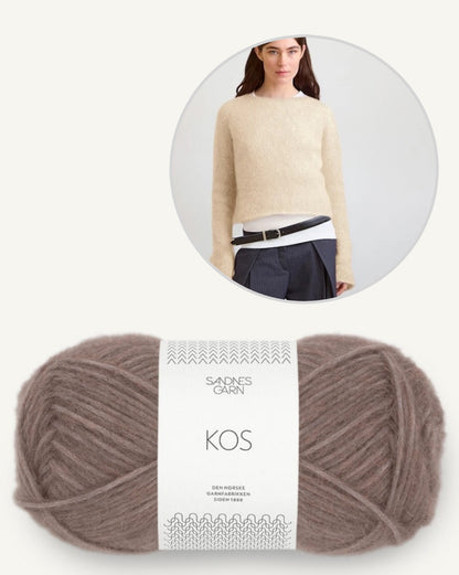 Lyra Sweater - Kos | flattering from Kos by Sandnes Garn