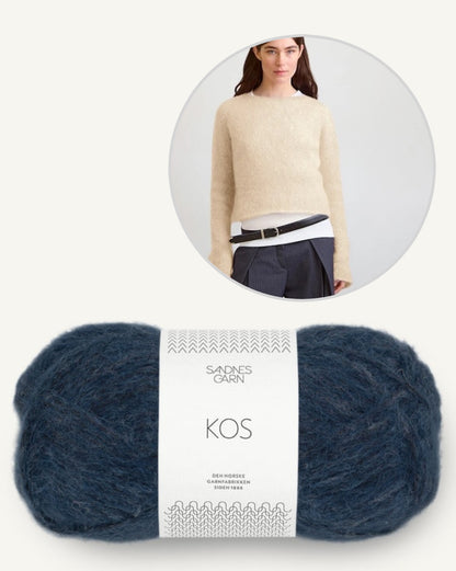 Lyra Sweater - Kos | flattering from Kos by Sandnes Garn