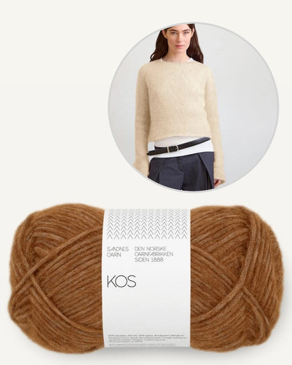 Lyra Sweater - Kos | flattering from Kos by Sandnes Garn