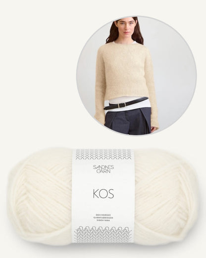 Lyra Sweater - Kos | flattering from Kos by Sandnes Garn