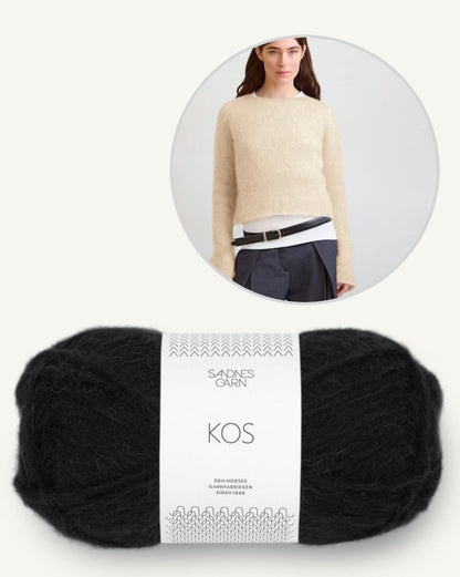 Lyra Sweater - Kos | flattering from Kos by Sandnes Garn