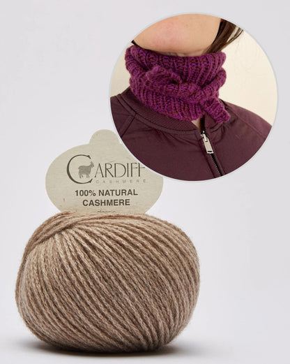 Margaux Scarf | beautiful cashmere shawl made of Classic Cashmere from Cardiff