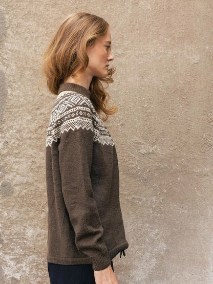 Marius Women's Sweater | classic pattern from Tynn Peer Gynt by Sandnes Garn
