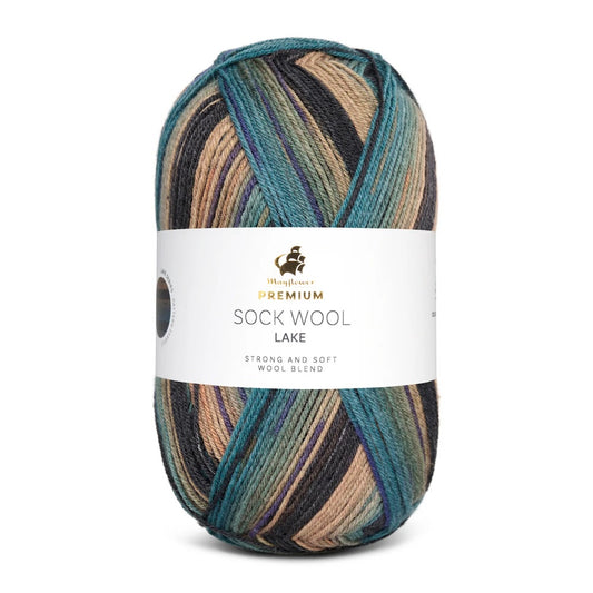 Premium Sock Wool Lake | Sockengarn für deine Reise an den See