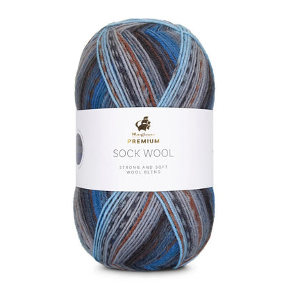 Laine à chaussettes Premium Valley | Merveilleux dégradé de couleurs naturelles