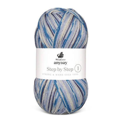 Anyday Step by Step 1 | Chaussettes à motif discret