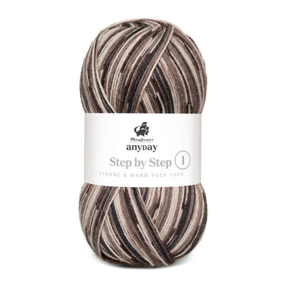 Anyday Step by Step 1 | Chaussettes à motif discret