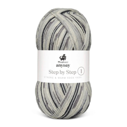 Anyday Step by Step 1 | Chaussettes à motif discret