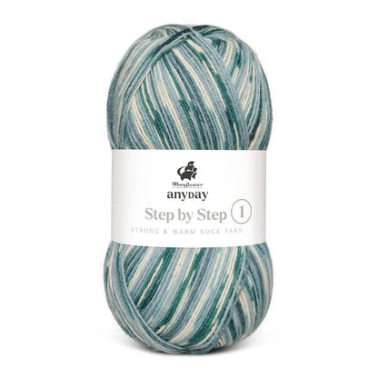 Anyday Step by Step 1 | Chaussettes à motif discret