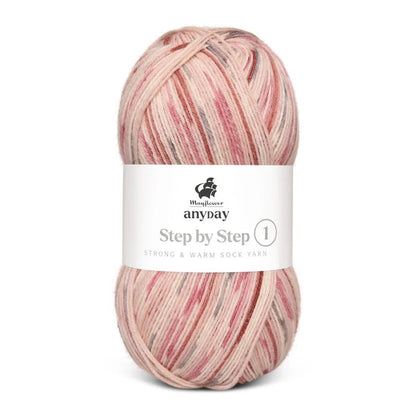Anyday Step by Step 1 | Chaussettes à motif discret